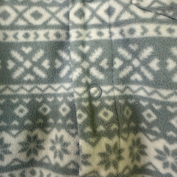 18m Hooded Fleece Zipper Romper - Picture 3 of 5